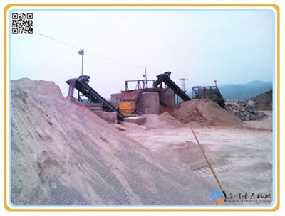 云南潞西常總ZCF60型制砂機(jī)生產(chǎn)現(xiàn)場(chǎng)